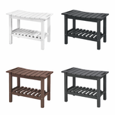 Waterproof Shower Bench with Shelf | HDPE shower bench | Waterproof Shower Bench with Handle & Storage – Durable, Stable & Multi-Use